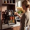Spice Rack Organizer With 18 Spice Jars