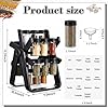 Spice Rack Organizer With 18 Spice Jars