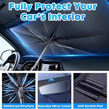 Car Windshield Sunshade Foldable Front Window Cover