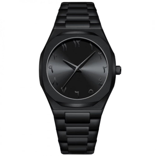 Black Arabic Aura Watch